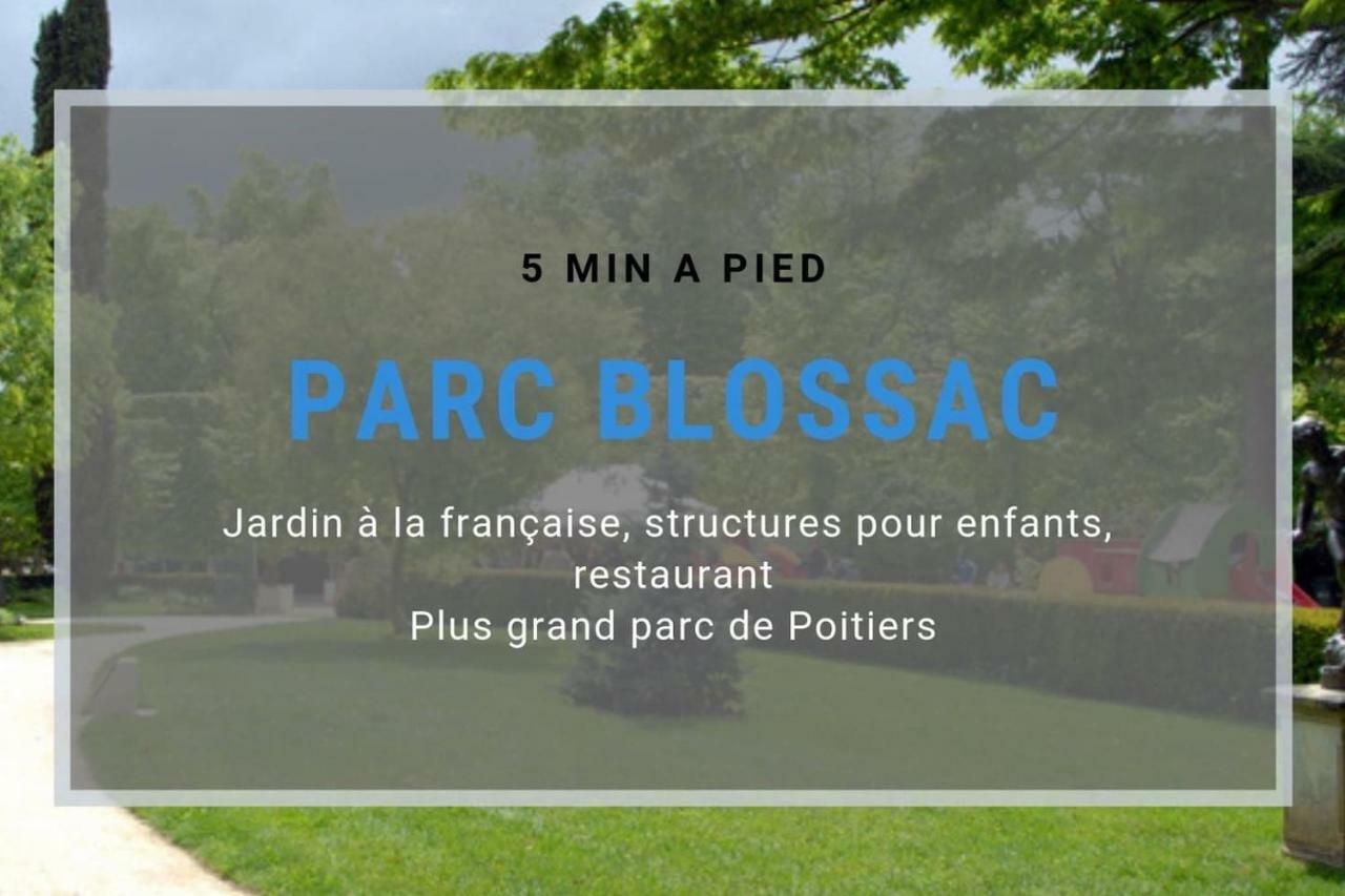 Sejourpoitiers ★ Appartement Lumineux ★ 1 Chambre Separee ★ 300M De La Gare Et Acces Direct Au Coeur Historique 외부 사진